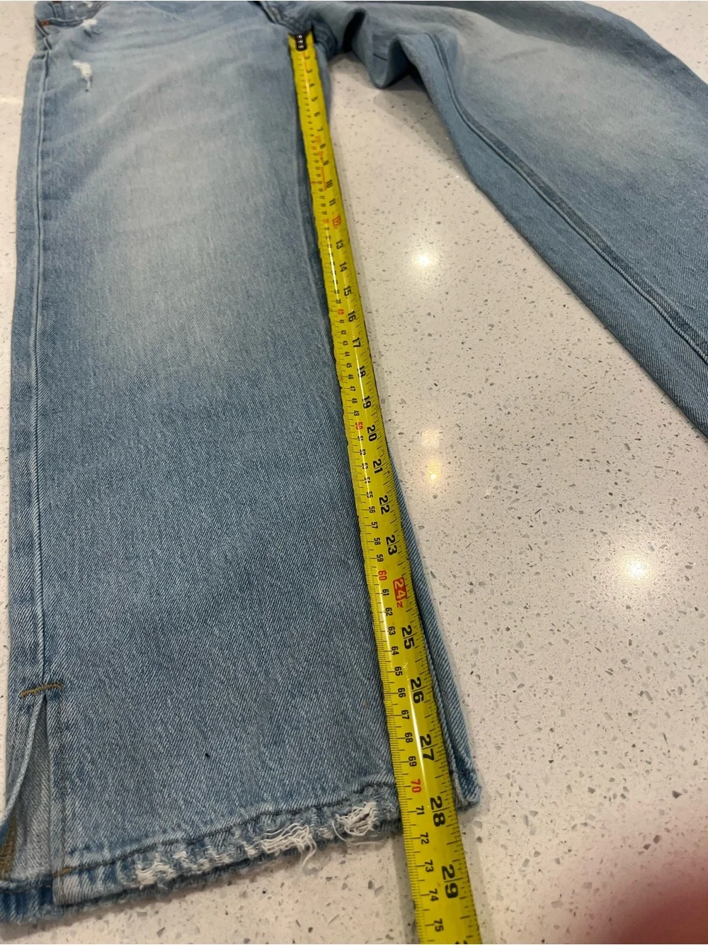 Maurices Goldie Blues Mid-Rise Legacy Straightleg Jeans, Medium Blue Wash, Sz 10 - Picture 7 of 9